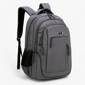 bags : Rugzak Heren Rood - Ruime Laptoprugzak voor Studenten in Donkergrijs van Pantino