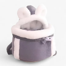 pets : CozyPet - Warme Pluche Huisdier Draagtas - Comfortabel & Veilig voor Onderweg in GRIJS van Pantino