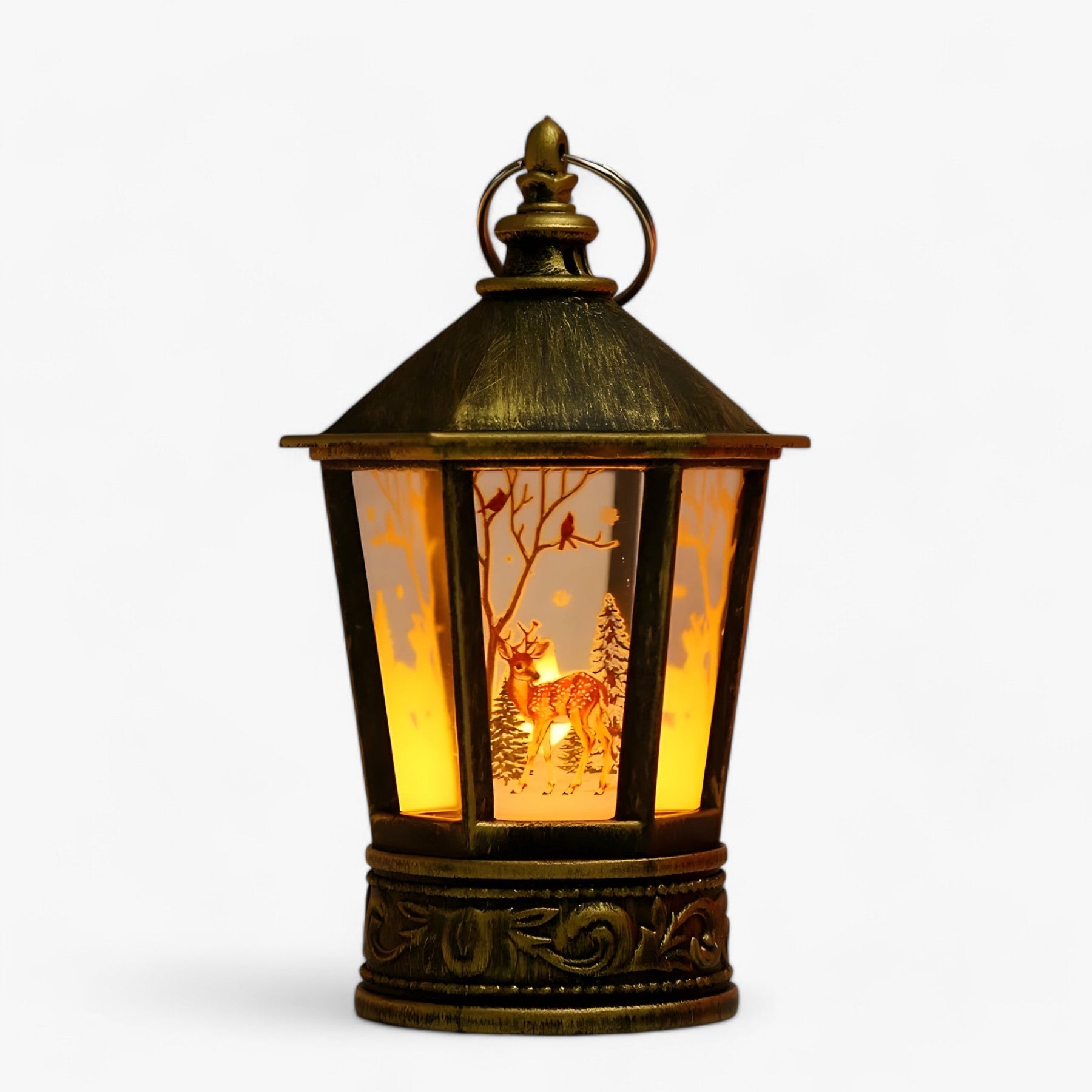 home & garden : Elektronische Halloween Kaars - Huiveringwekkende Nacht Decoratie met een Retro Touch in D van Pantino