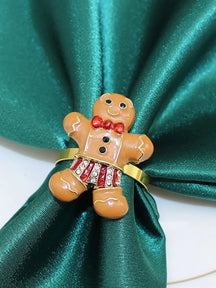 home & garden : 6 Kerstservettenringen met Dennenappels - Perfect in T van Pantino