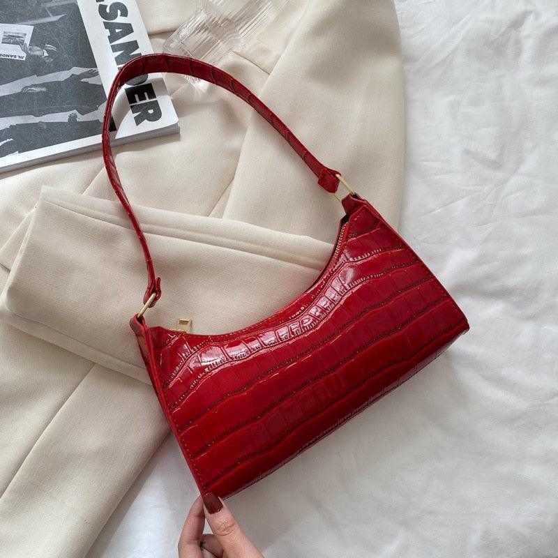 Dress : Handtas Dames Zwart - Trendy Design - Synthetisch Leer in van Pantino