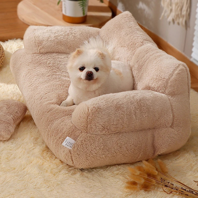 pets : Kalmerende Huisdier Bankhoes Lichtgrijs - Rustgevend Sofa Comfort - Microvezel in van Pantino