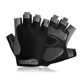 outdoor equipment : Sporthandschoenen Antislip voor Heren & Dames - Ademend, Comfortabel & Duurzaam - Ideaal voor Fitness & Fietsen in Upgrade Zwart van Pantino