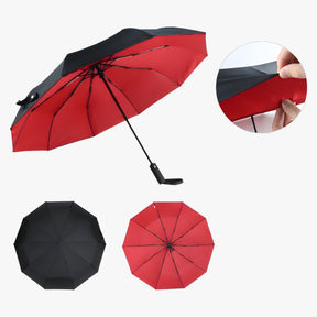 outdoor equipment : Winddichte Zonn Parasol - Groot en Duurzaam voor Alle Weersomstandigheden - Zwart in Rood van Pantino
