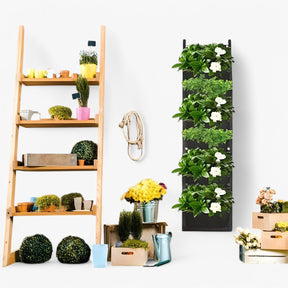 home & garden : Groei Zak - 7 Compartimenten voor Gezonde Groei - Zwart 7-pocket in van Pantino