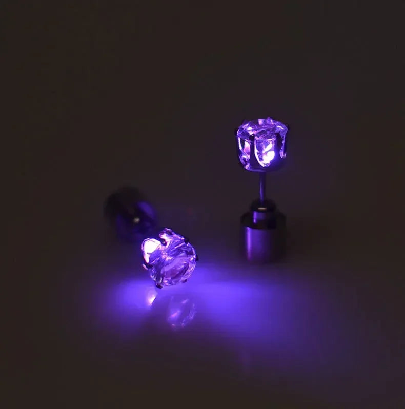 Earrings : LuminousLux Oorbellen Oranje in Paars van Pantino