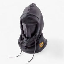 Winter Hat : Winter Hoed 3-in-1 - Bescherming & Comfort - Roze met Capuchon in Grijs met capuchon Één maat van Pantino