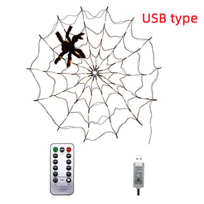 home & garden : Spooky Web Lights - Opvallend Halloween-Decor - Warm Wit in van Pantino