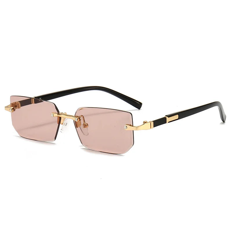 Sunglasses : Zonnebril Zwart Luxor - Stijlvol Unisex Design met UV400 Bescherming in Bruin van Pantino