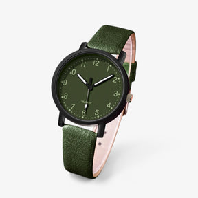 watches : Horloge Dames Zwart - Vintage Dameshorloge - Stijlvol en Comfortabel in Groente van Pantino