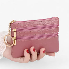 bags : Schoudertas voor Vrouwen Dames - Compakt en Elegant met Drie Ritsen - Rood in van Pantino