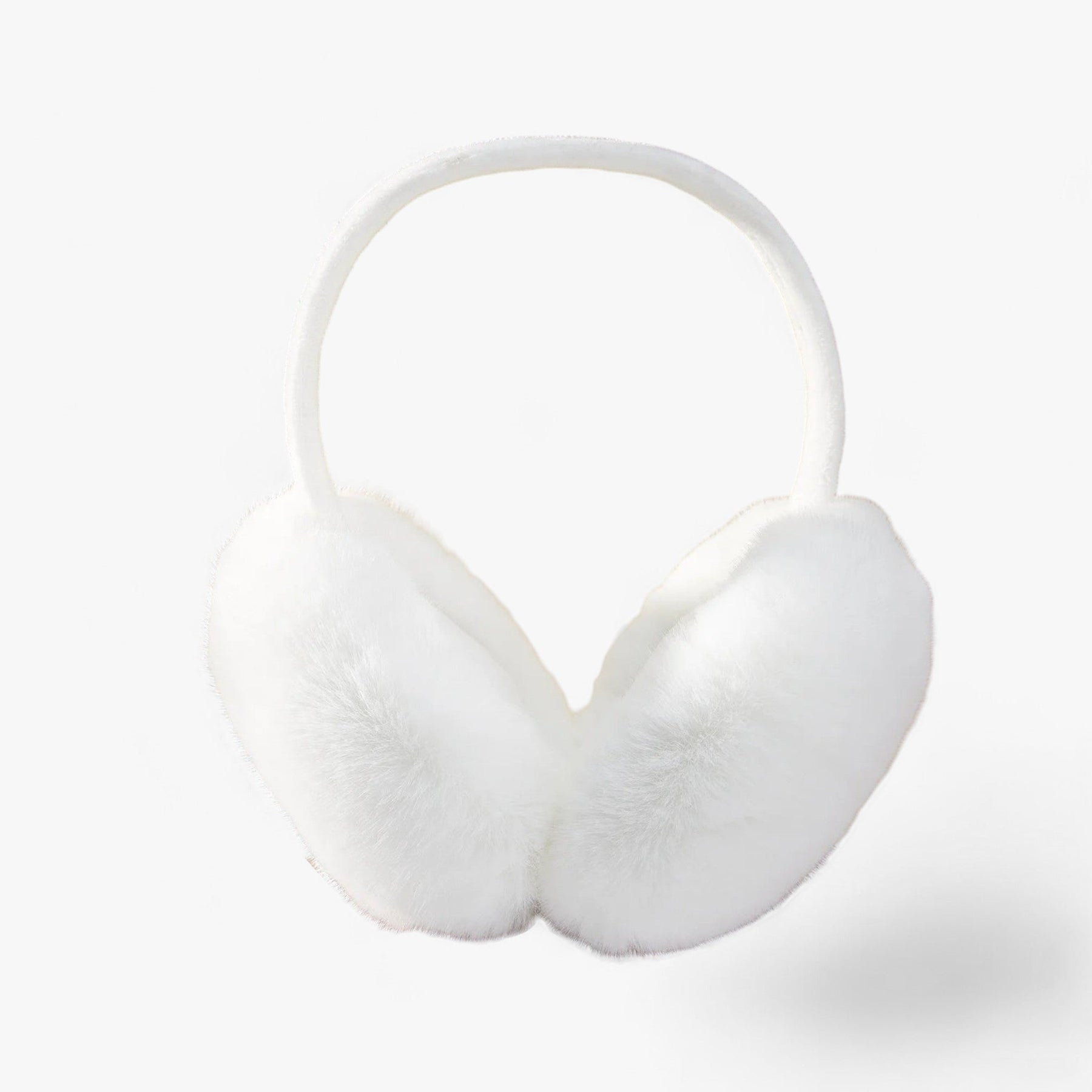 Earmuffs : Nepvachten in Kunstbont - Gezellige Winterwarmte - Zwart Wit in Wit van Pantino