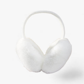 Earmuffs : Nepvachten in Kunstbont - Gezellige Winterwarmte - Zwart Wit in Wit van Pantino