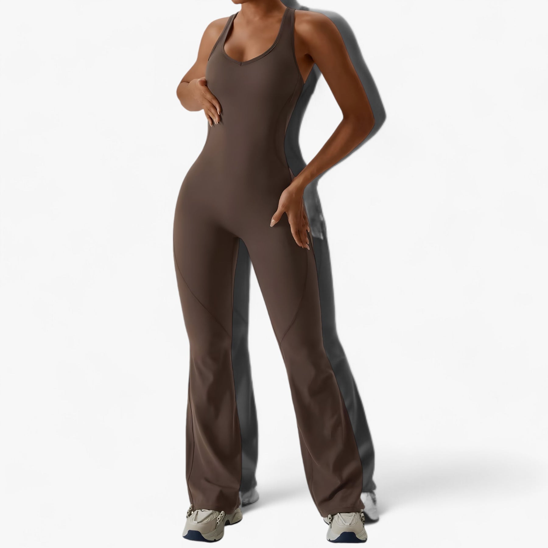 Bodysuit : Workout Lichaamspak - Ongeëvenaard Comfort en Prestaties - Blauw in van Pantino