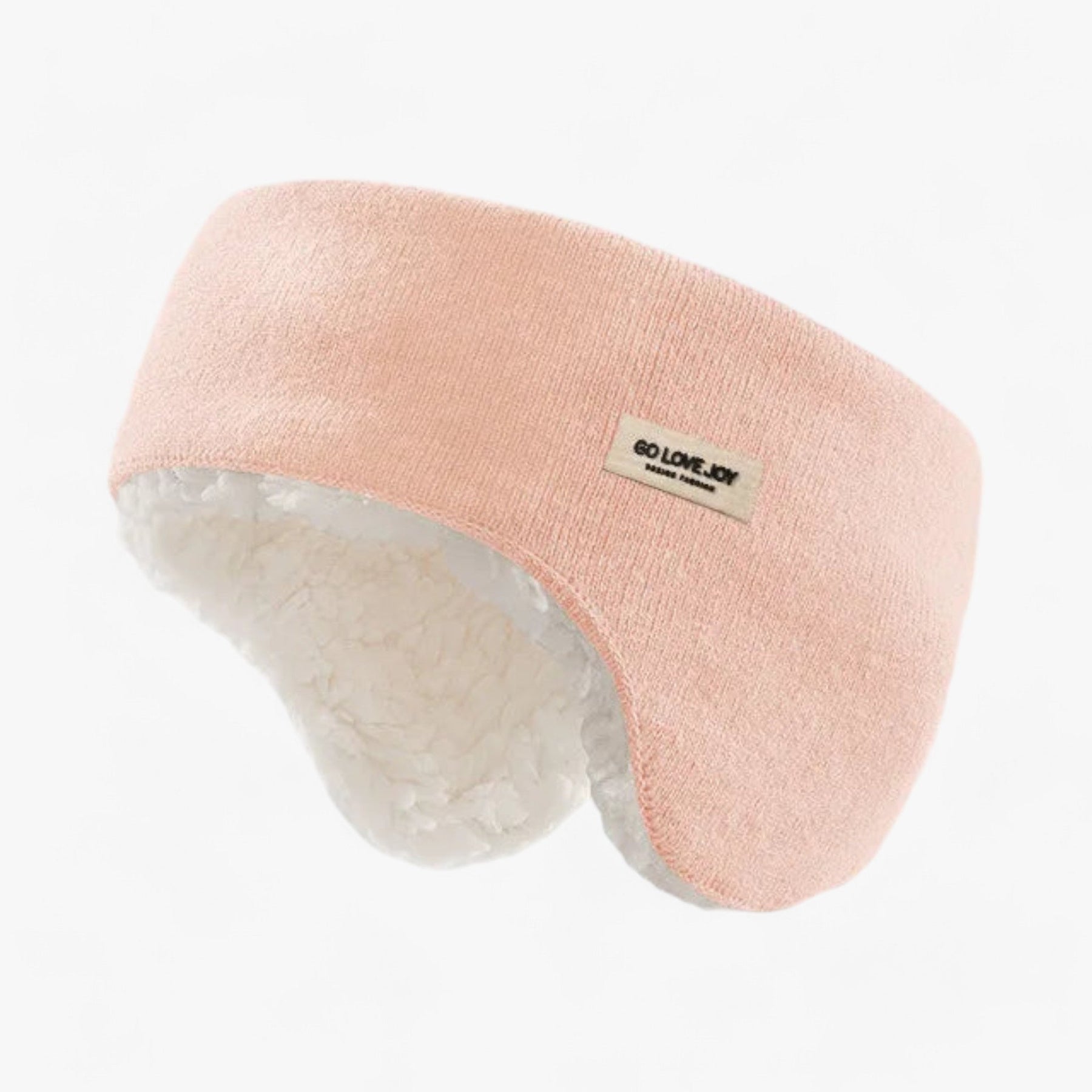 Earmuffs : Geluiddempende oorkappen voor volwassenen - Comfortabel grijs bont voor rust en concentratie in Roze van Pantino