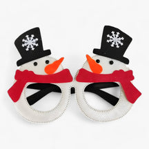 Party Glasses : Bril Heren - Feestelijke Celebrant - Kerstbril met Kerstman, Kerstboom en Sneeuwman in G van Pantino