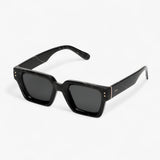 Unisex Sonnenbrille gelb quadratisch - Trendiger UV400 Schutz für Damen und Herren