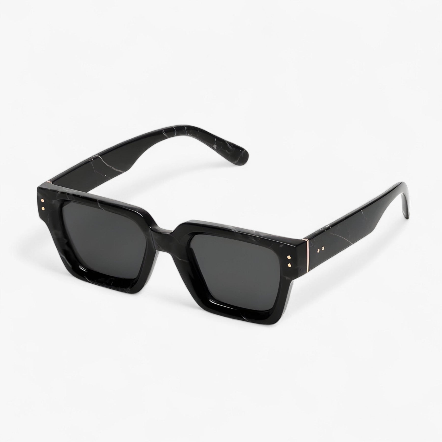 Sunglasses : Zonnebril unisex geel vierkant - Trendy UV400 bescherming voor dames en heren in van Pantino