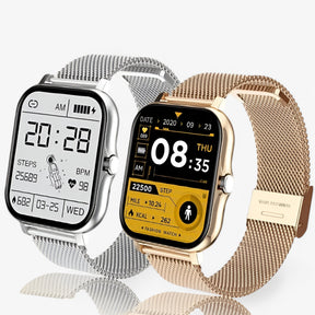 watches : Smartwatch Heren Goud - Slanke en Stijlvolle in van Pantino