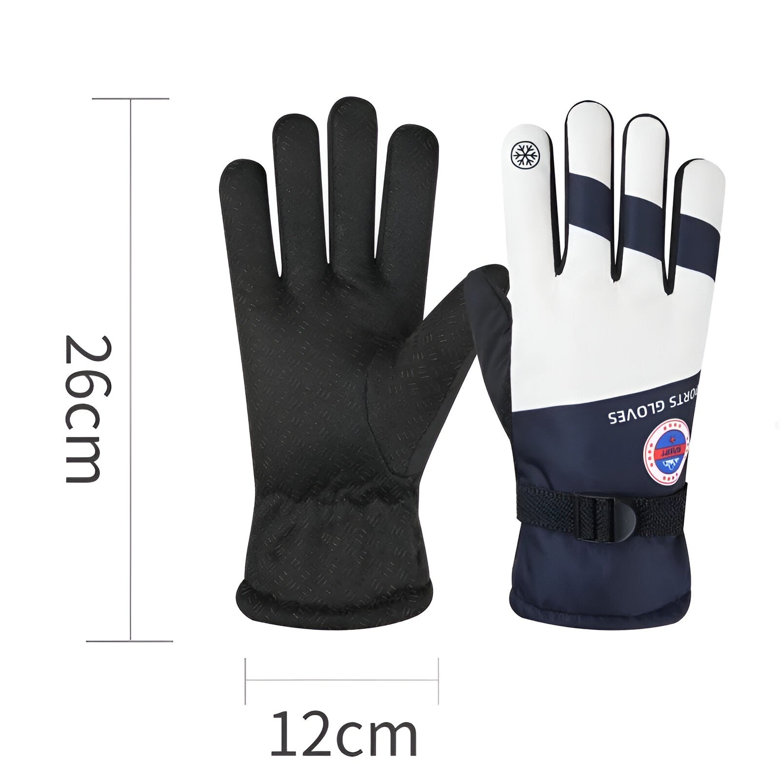 Winter Gloves : Handschoenen Wit - Warme Winterhandschoenen - Waterdicht en Antislip in van Pantino