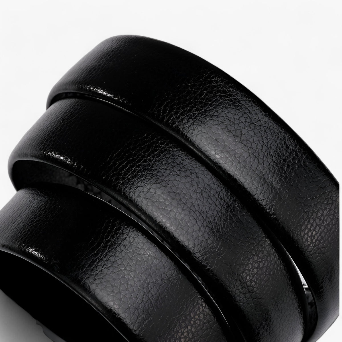 Men's Belt : Riem Heren Zwart - Veelzijdige PU-Leren in van Pantino