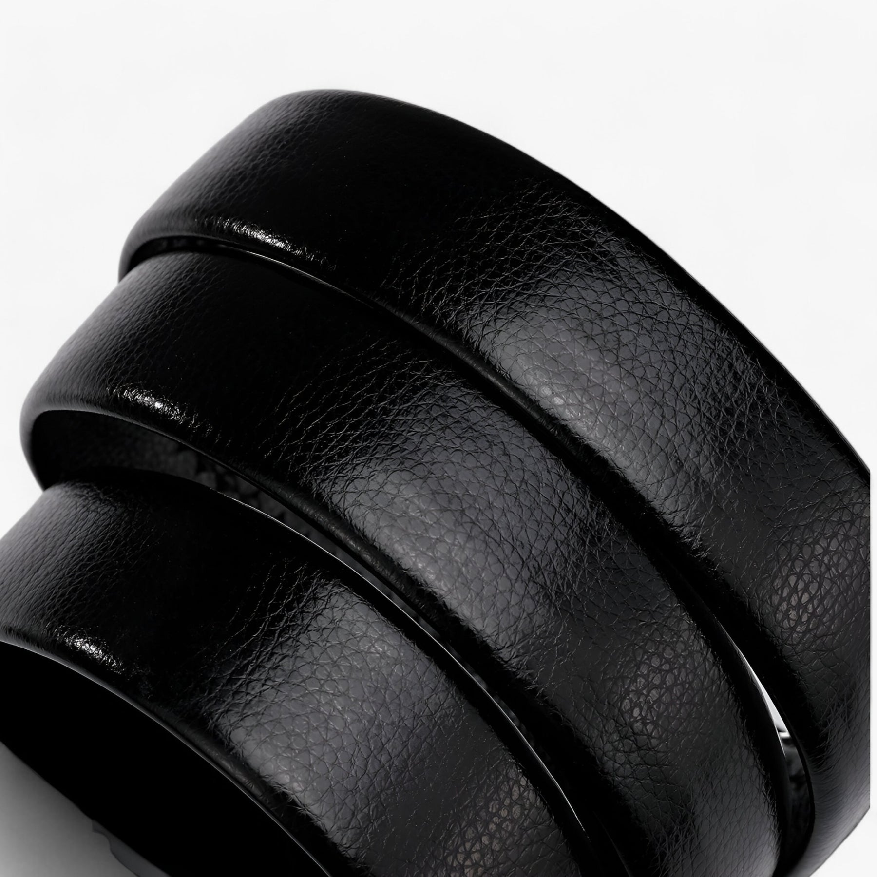 Men's Belt : Riem Heren Zwart - Veelzijdige PU-Leren in van Pantino