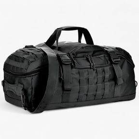 Duffle Bag : Heren Polyester Duffle Bag voor Buitenactiviteiten - Groen in Zwart van Pantino