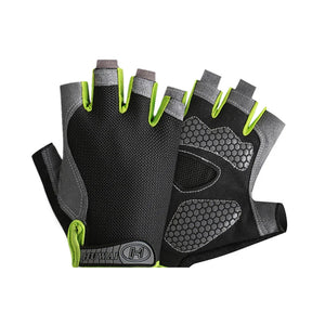 outdoor equipment : Sporthandschoenen Antislip voor Heren & Dames - Ademend, Comfortabel & Duurzaam - Ideaal voor Fitness & Fietsen in Upgrade Groen van Pantino