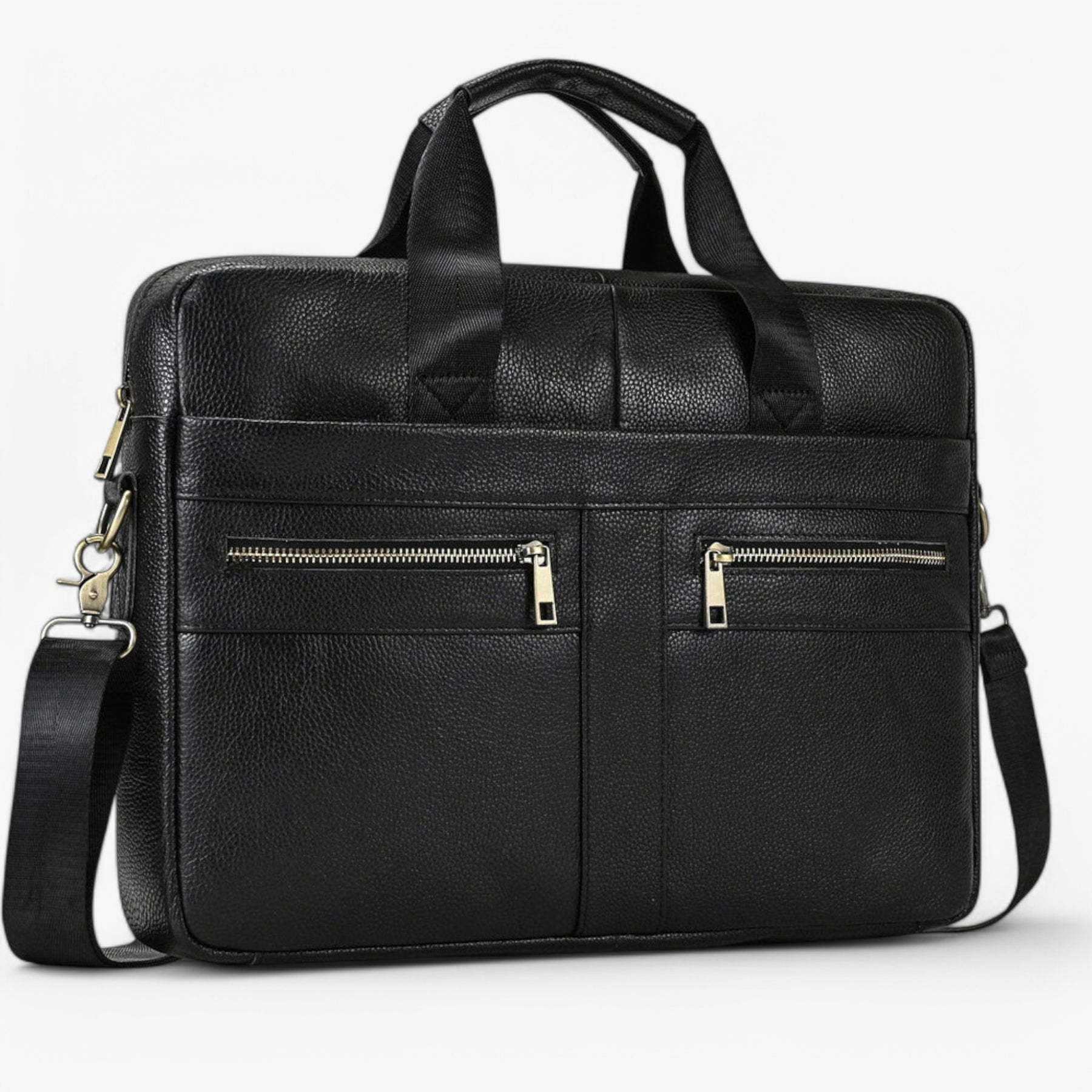 bags : Reiskoffer Bruin - Zakenkoffer Aluminium in Zwart van Pantino