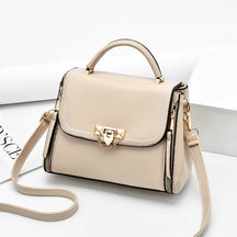 bags : Modieuze Handtas - Beige in Khaki van Pantino