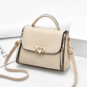 bags : Modieuze Handtas - Beige in Khaki van Pantino