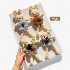 Hairband Set : Schattige Pluche Set in van Pantino