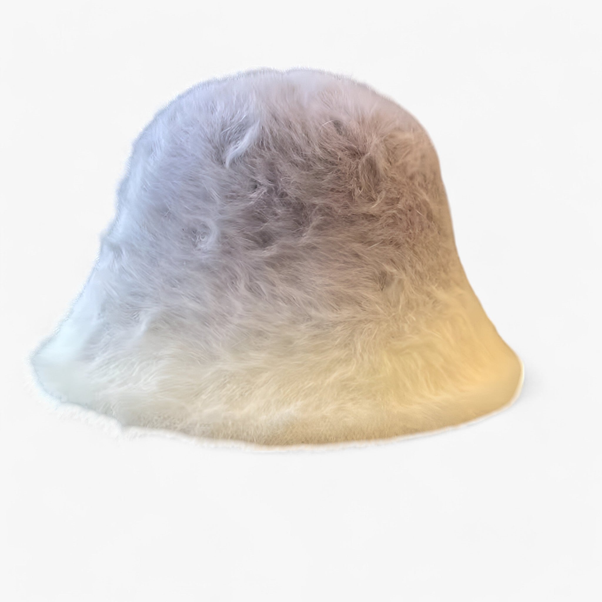 Fisherman Hat : Hoed Blauw - Warme Konijnenbont Vissershoed - Elegante Stijl en Comfort in Blauw 56-58CM van Pantino