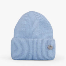 Winter Hat : Muts Dames Lichtblauw met - Wintermuts - Luxe Warmte in Lichtblauw met M 54cm-60cm van Pantino