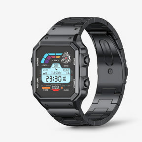 watches : Smartwatch Aw38 Gouden Roze - Hoogwaardige Premium in AW39 Zwart van Pantino