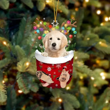pets : Schattige Pupp Decoratie - Kerstboom Hangertje Hond - Feestelijke Charme en Cadeau voor Hondenliefhebbers in Stijl E van Pantino