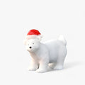 Léo - Set van Miniatuur Figuren van IJsberen - Kerstdecoratie en DIY Accessoires voor Besneeuwd Landschap