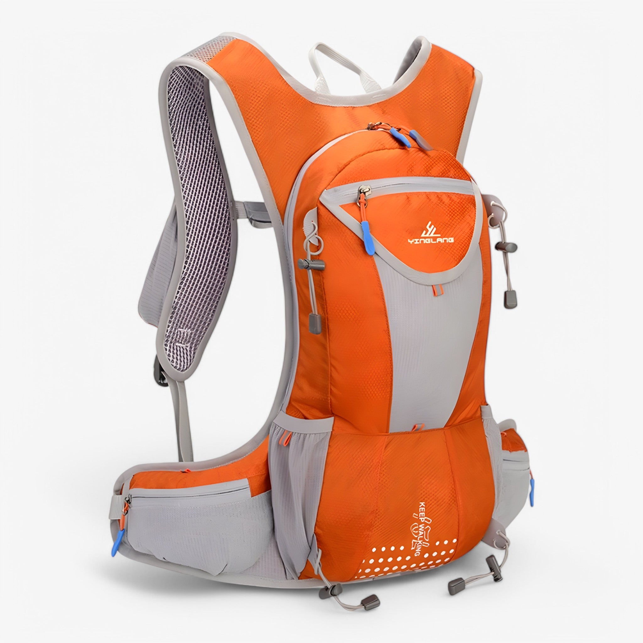 bags : Hydraterende Rugzak - Rood in Oranje van Pantino