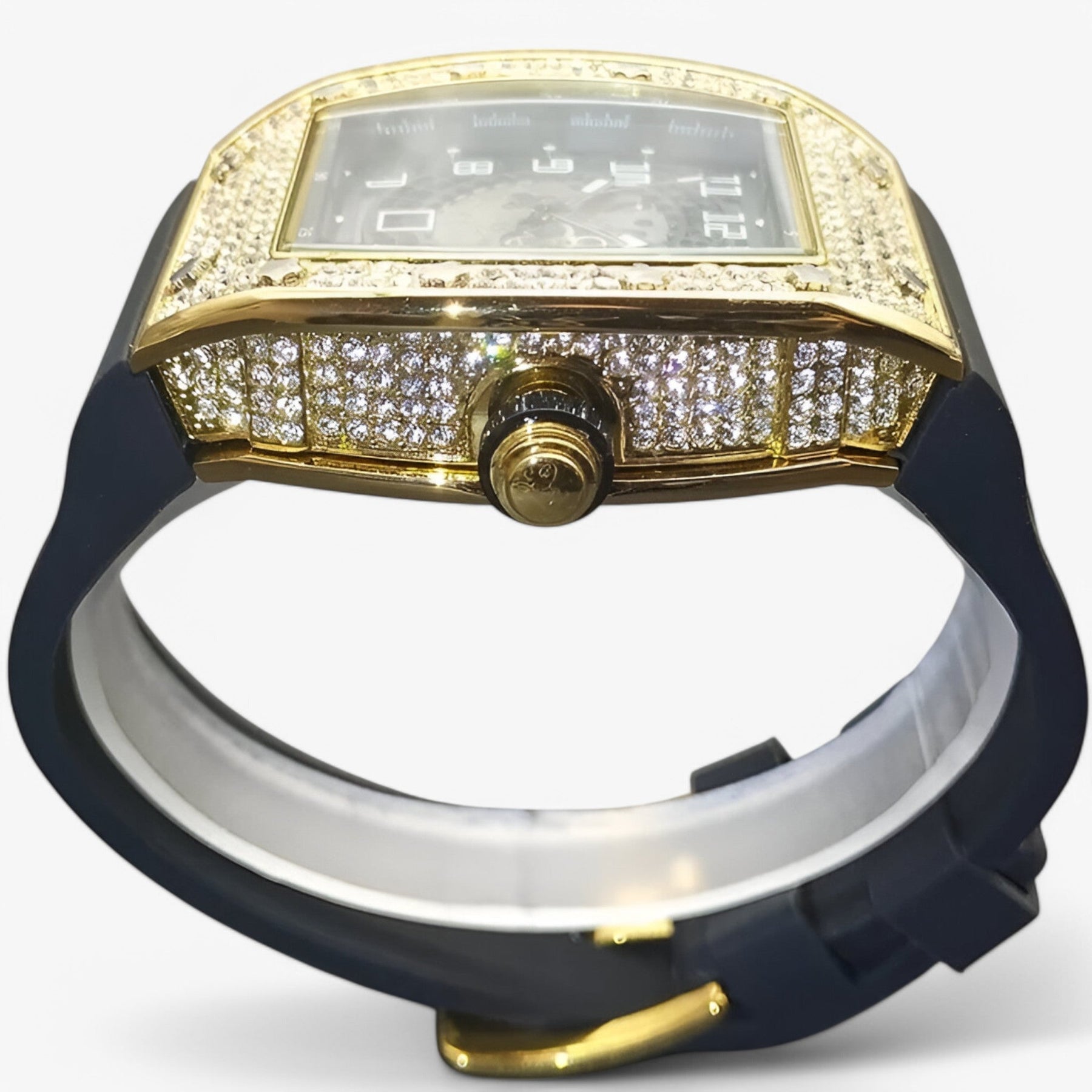 watches : Horloge Zwart - Luxe Tonneau in van Pantino