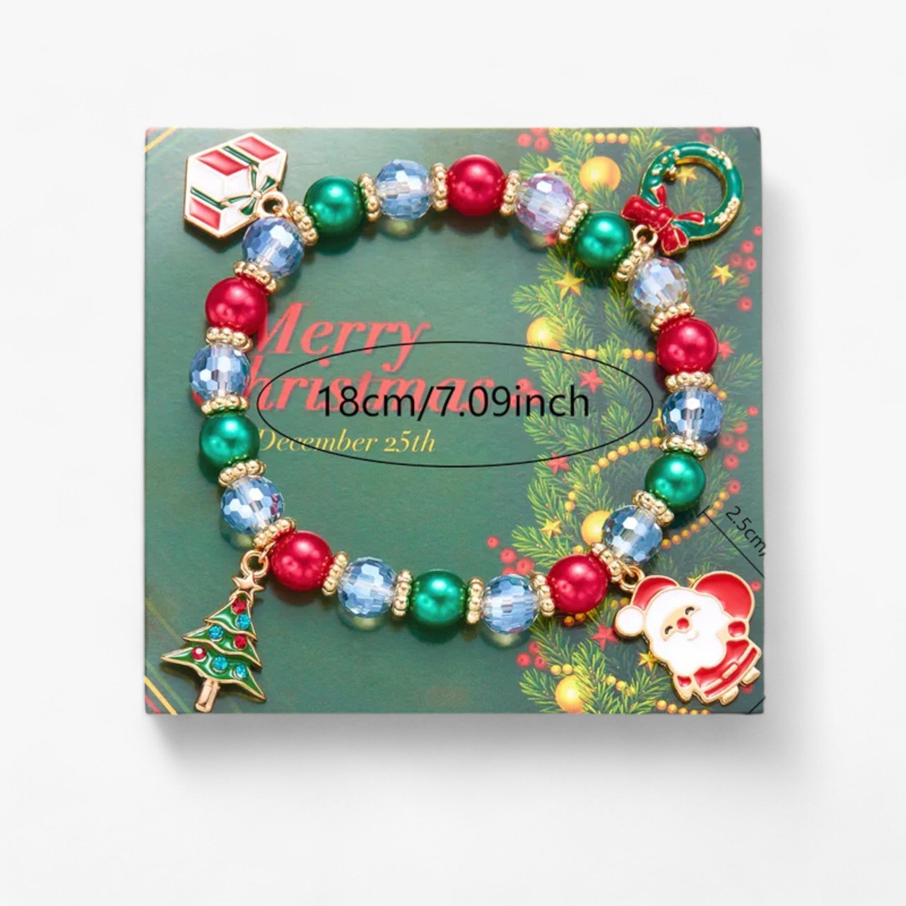 Bracelet : Armband Dames Groen - Feestelijke Sieraden - Armbanden van Rode en Harsparels in 5 van Pantino