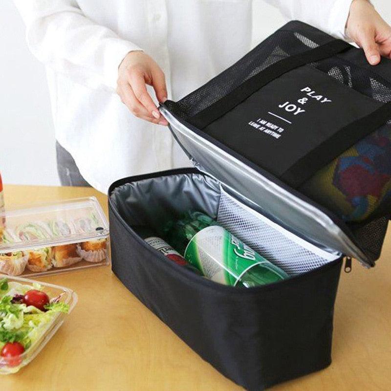 Tassen : Picknick en Lunchtas - Zwart in van Pantino