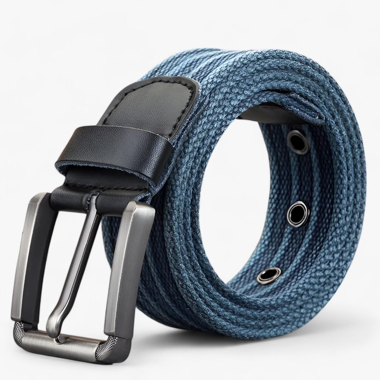 Belt : Stijlvolle Canvas Jeansriem Heren Polyester - Groen in van Pantino