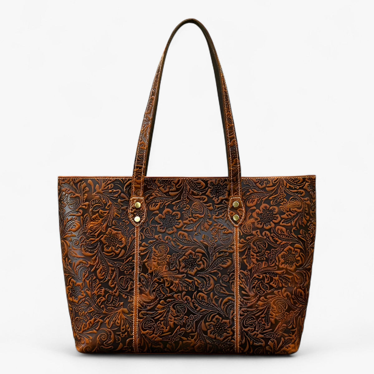 bags : Tote Bag Dames Bruin - Elegant en Praktisch in Bruin van Pantino