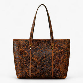 bags : Tote Bag Dames Bruin - Elegant en Praktisch in Bruin van Pantino