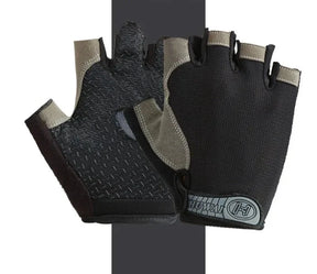 outdoor equipment : Sporthandschoenen Antislip voor Heren & Dames - Ademend, Comfortabel & Duurzaam - Ideaal voor Fitness & Fietsen in Zwart van Pantino
