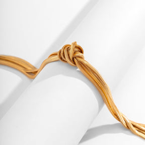 Necklace : Stijlvolle Ketting Dames - Goud in van Pantino