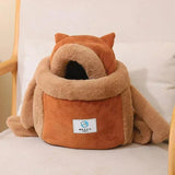 Cat Carrier Bag - Diamond Velvet Safe Comfortable - Velvet