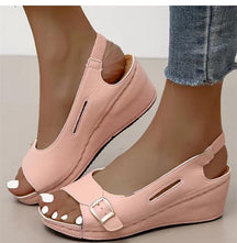 Sandals : Sandalen Dames Bruin - Koele Outdoor - Brengt Comfort en Koelte naar Elke Buitenactiviteit in Roze van Pantino