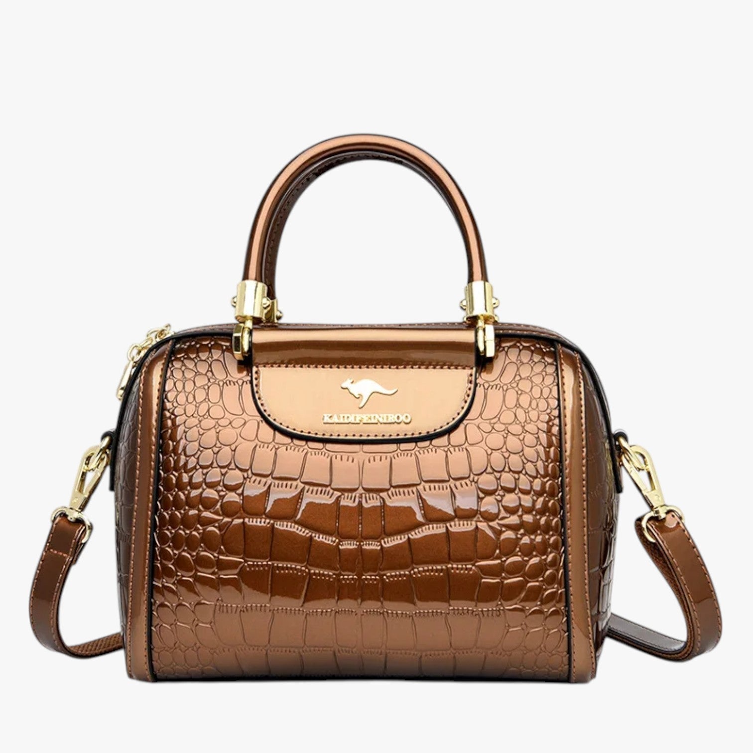 bags : Elegantie Binnen Handbereik - Merk - En Luxe Schoudertassen in Goud van Pantino
