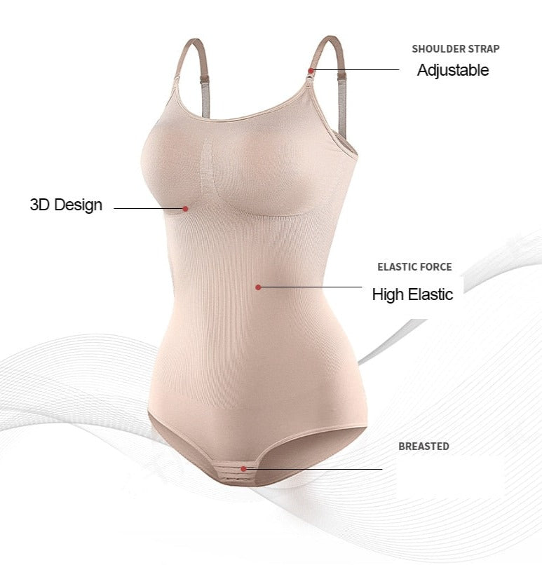 Shapewear : Shapewear 1+1 Gratis Dames Zwart + Beige in van Pantino